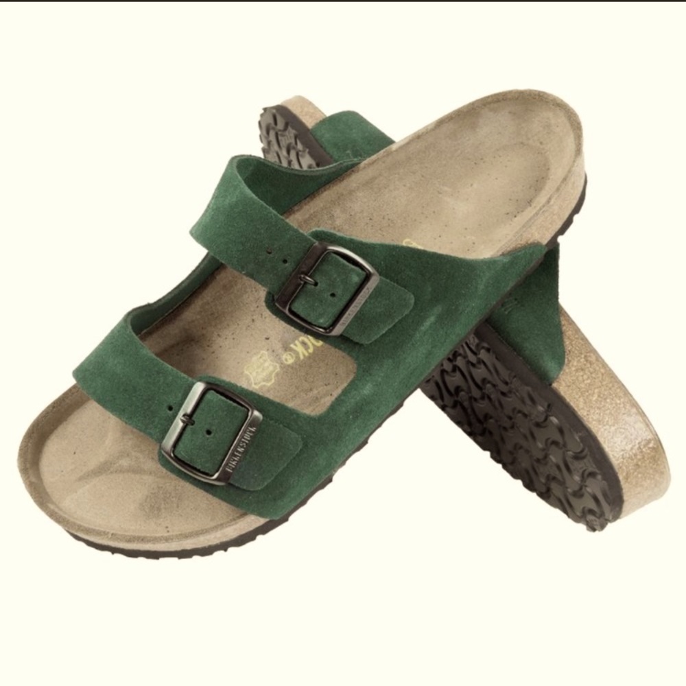 Birkenstock Arizona Green Suede 39